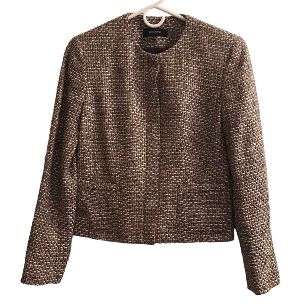 Jones Wear Seville Amaretto Jacket Zip Size 4